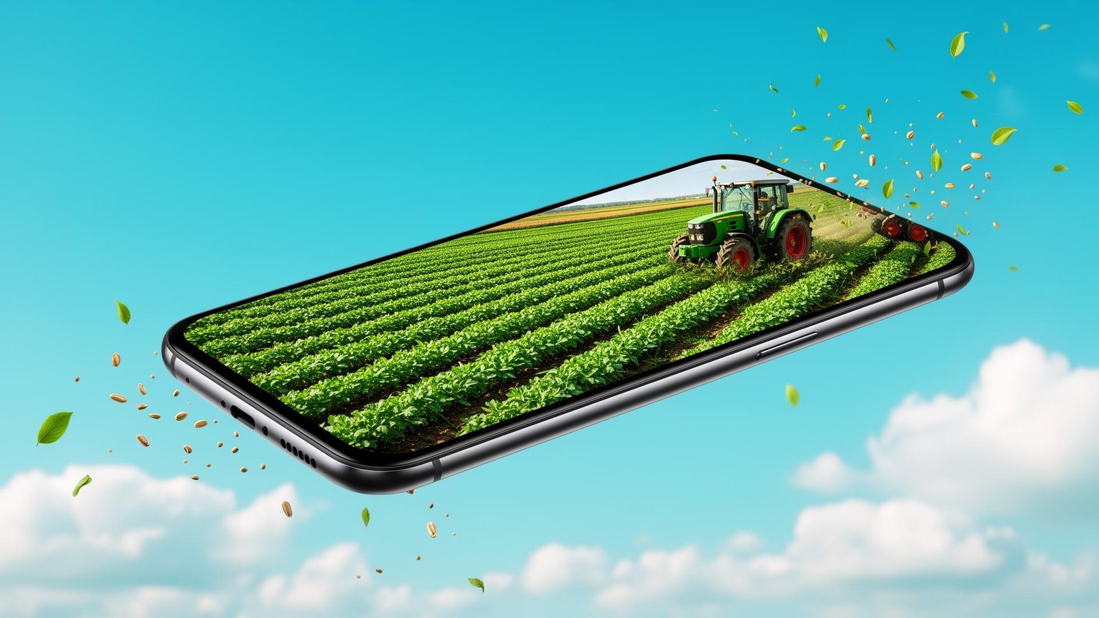 SIE Analytics: cultivo saliendo de la pantalla de un celular