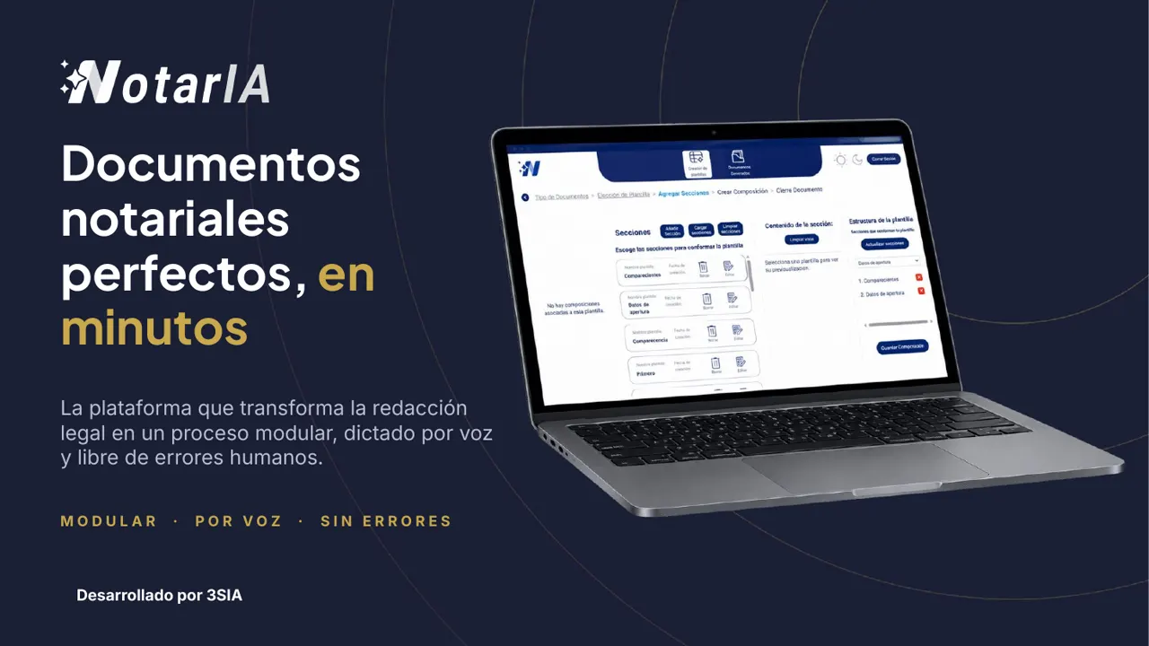 Brochure de NotarIA, página 1
